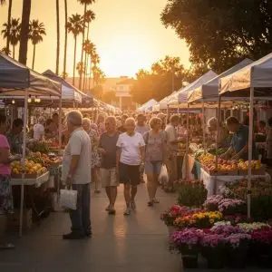 Leisure World Seal Beach community with active adults enjoying resort-style amenities