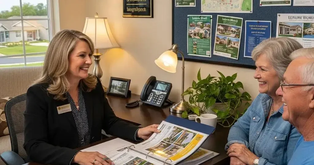 Agent guiding buyers through Leisure World listings — personalized, local expertise