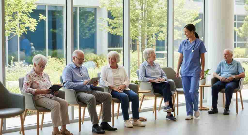 On-Site Medical Care for 55+ Residents