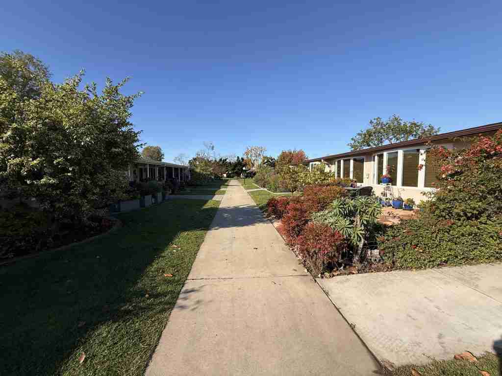 Leisure World Seal Beach home resale and community landscaping.